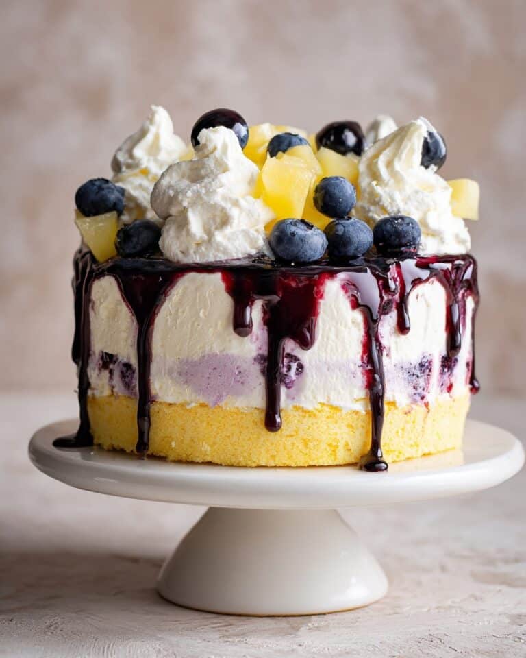 White Forest Cake Recipe