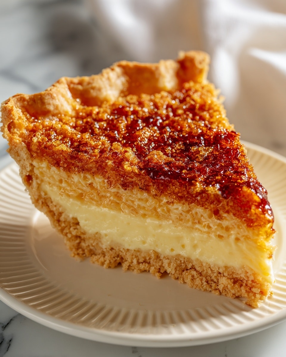 Creme Brulee Pie Recipe - Recipe Image