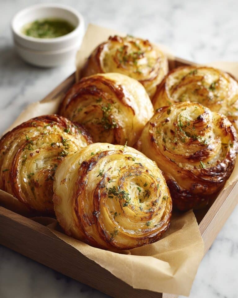 Cheesy Garlic Cruffins Recipe