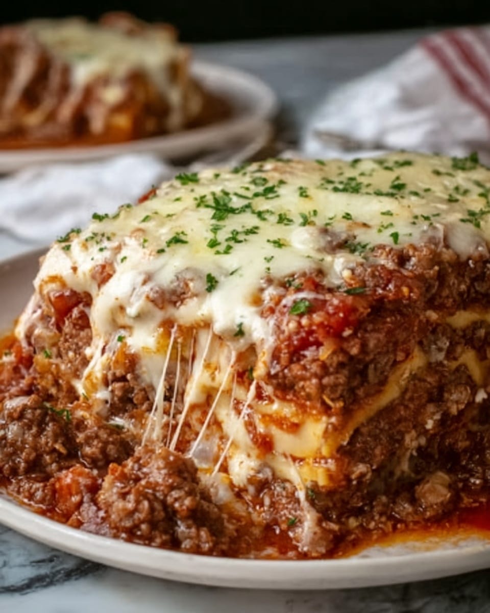 Classic Italian Meatloaf with Mozzarella and Marinara Recipe - Recipe Image