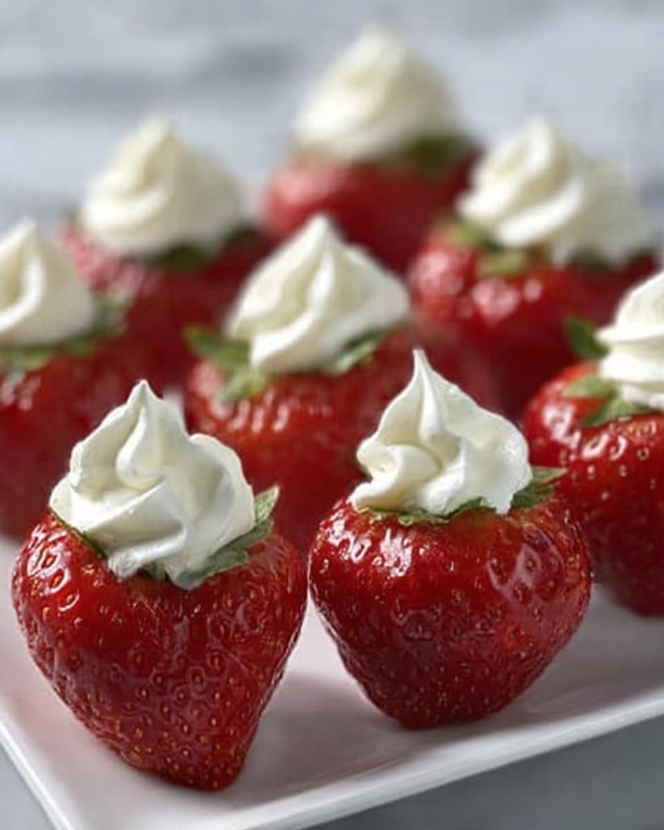 Deviled Strawberries Recipe - Recipe Image