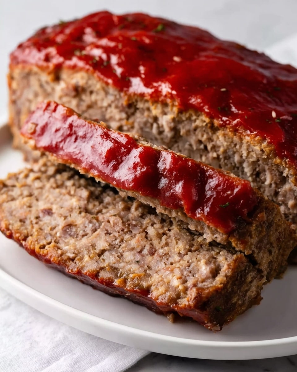 Classic Homemade Meatloaf Recipe - Recipe Image