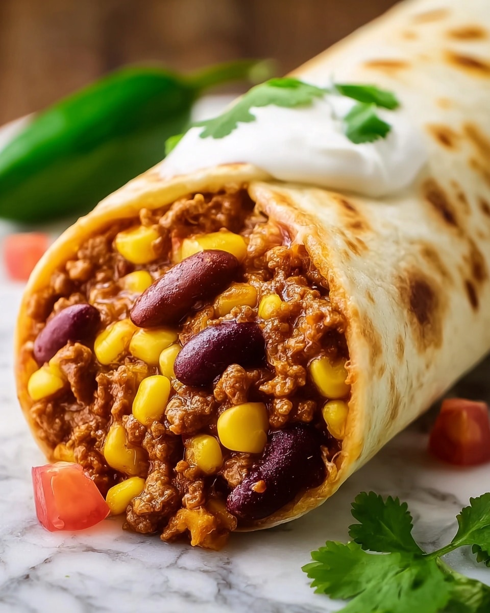 Copycat Chili Cheese Burrito Recipe - Recipe Image