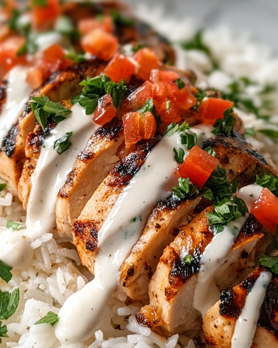 Tandoori Chicken Over Rice Recipe - Recipe Image