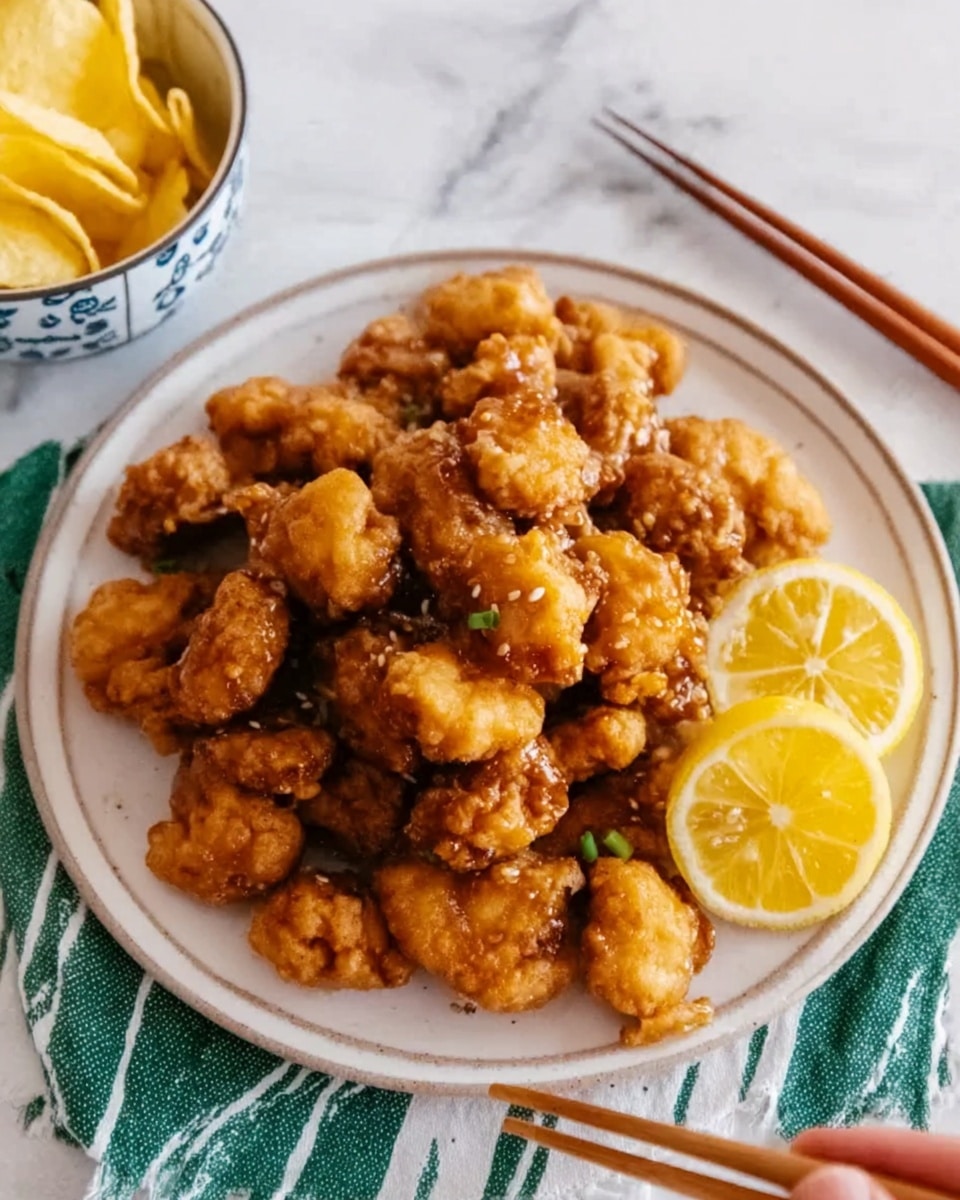 Chinese Lemon Chicken Recipe - Recipe Image