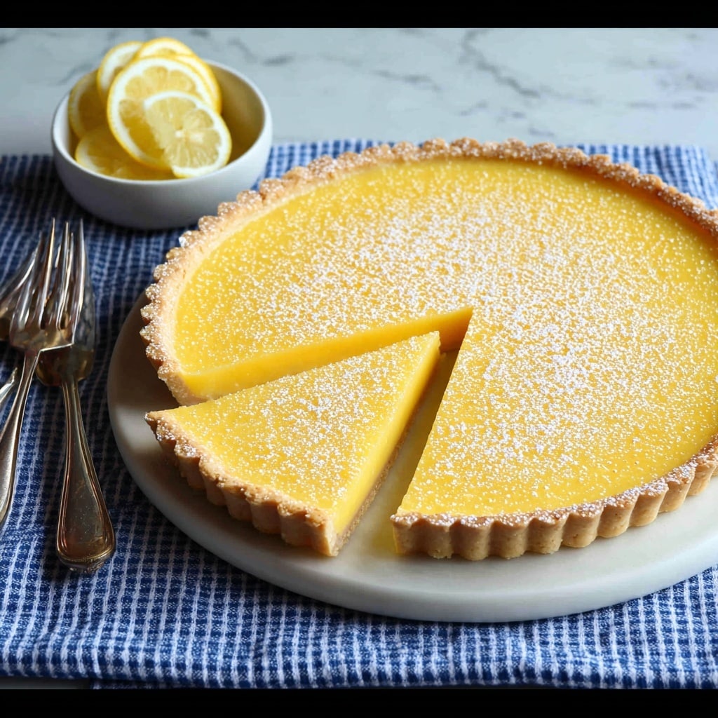 Classic Lemon Tart Recipe - Recipe Image
