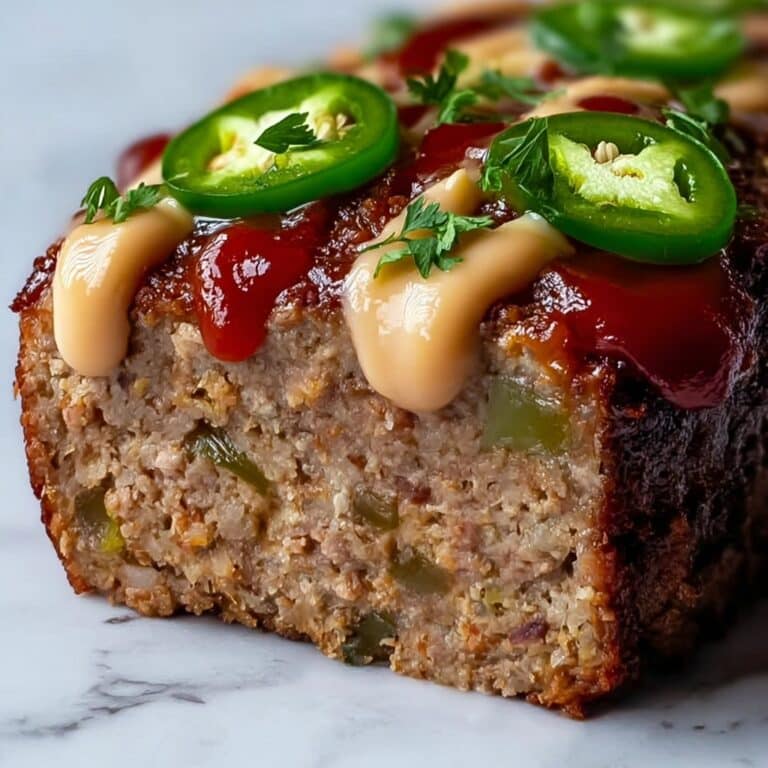 Zesty Spicy Jalapeño Popper Meatloaf – Comfort Food Reinvented Recipe