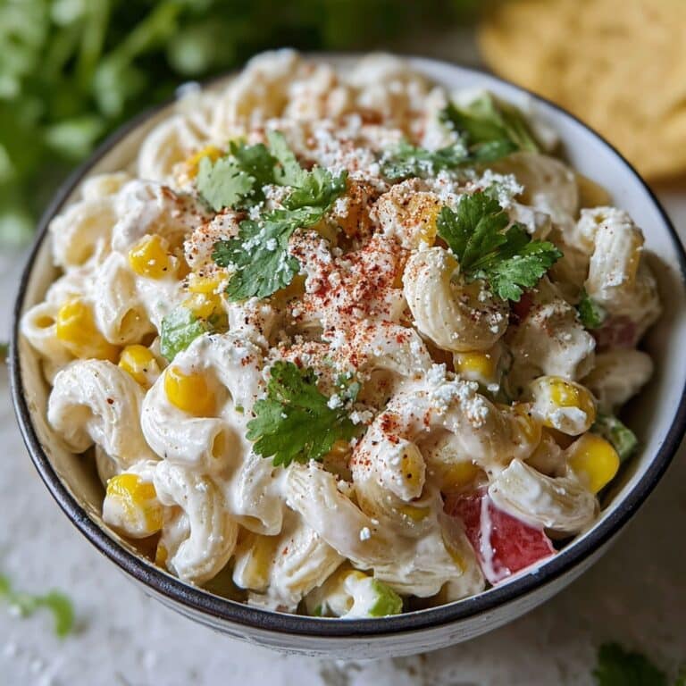 Elote Pasta Salad: A Vibrant Twist on a Classic Street Food Favorite Recipe
