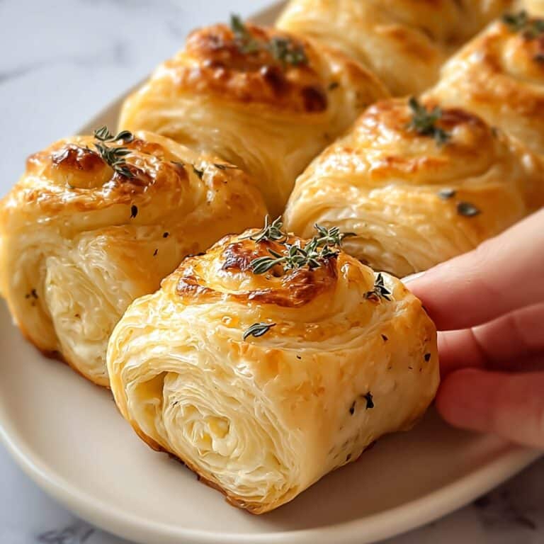 Cheesy Garlic Butter Rollups Recipe