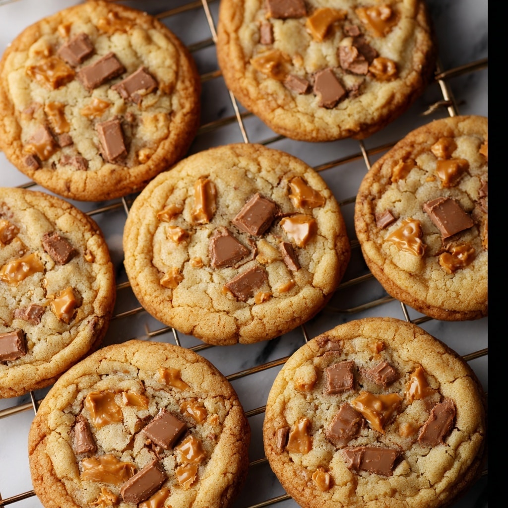Peanut Butter Butterfinger Cookies Recipe - Recipe Image