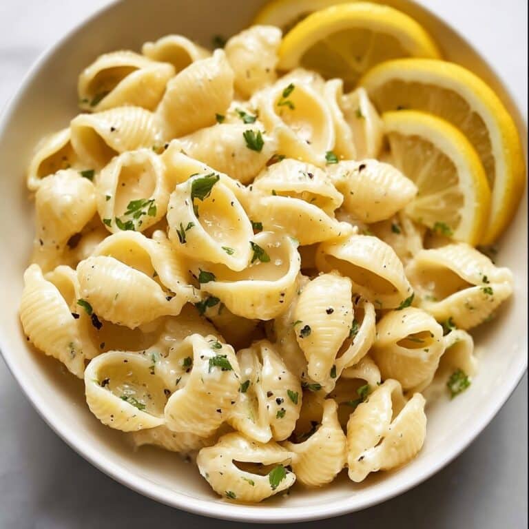 Garlic Butter Pasta with Herbs and Parmesan Recipe