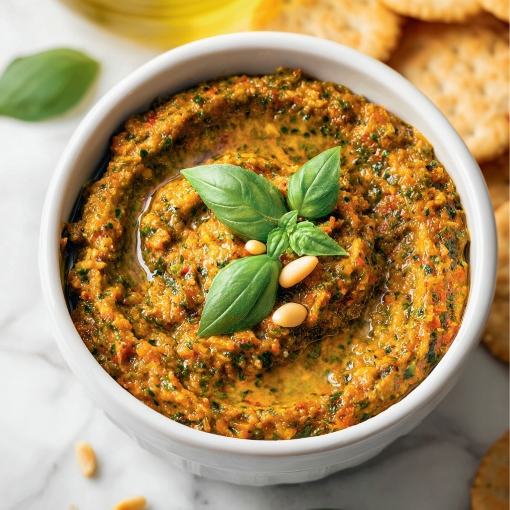 Roasted Red Pepper Pesto Recipe