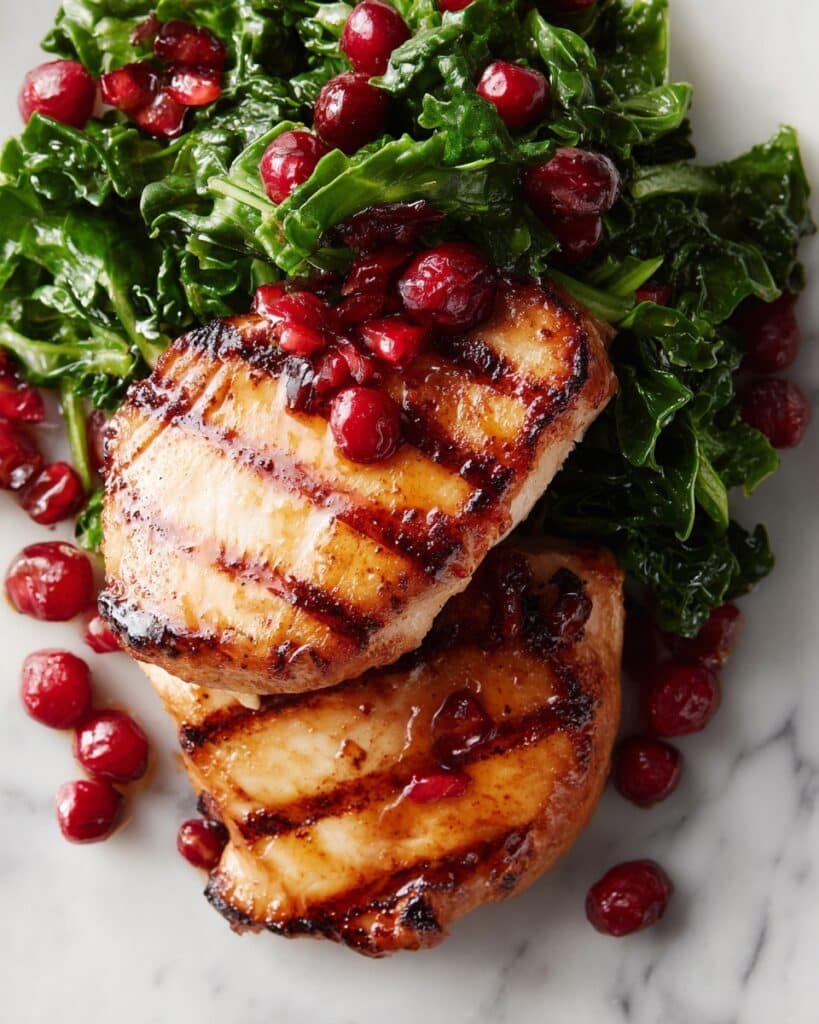 Cranberry & Spinach Stuffed Chicken Breasts with Brie Recipe