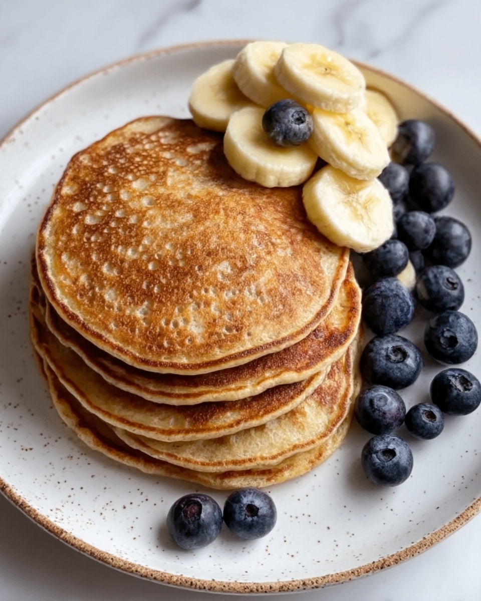 Flourless Banana & Protein Powder Pancakes Recipe - Recipe Image