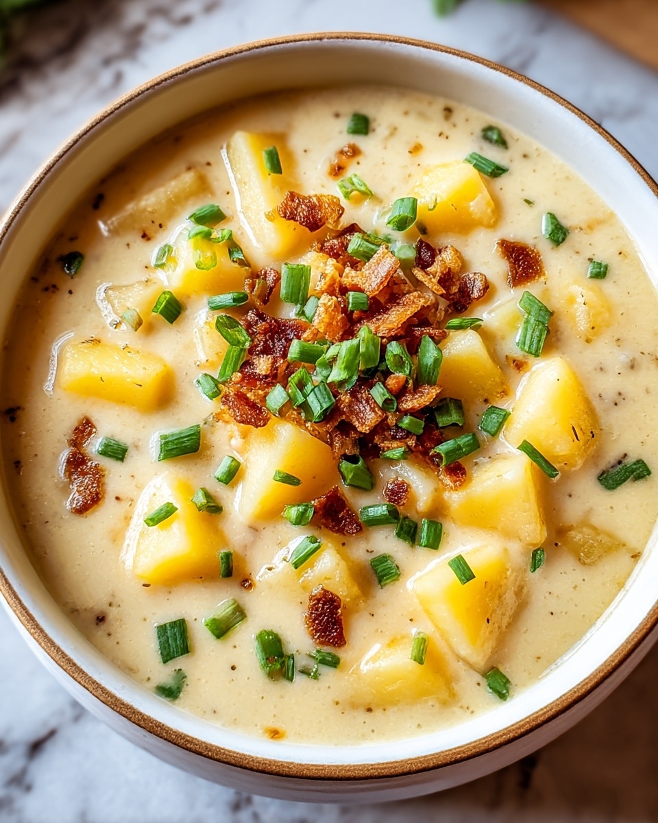 Fashioned Loaded Potato Soup Recipe - Recipe Image