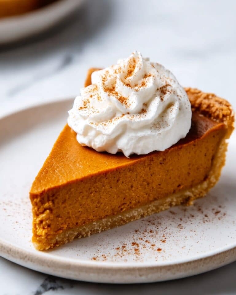 Crustless Pumpkin Pie Recipe