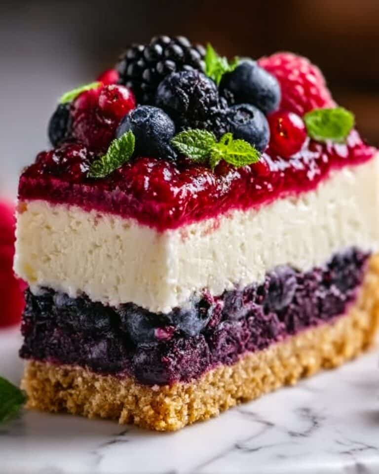Summer Berry Cake Recipe