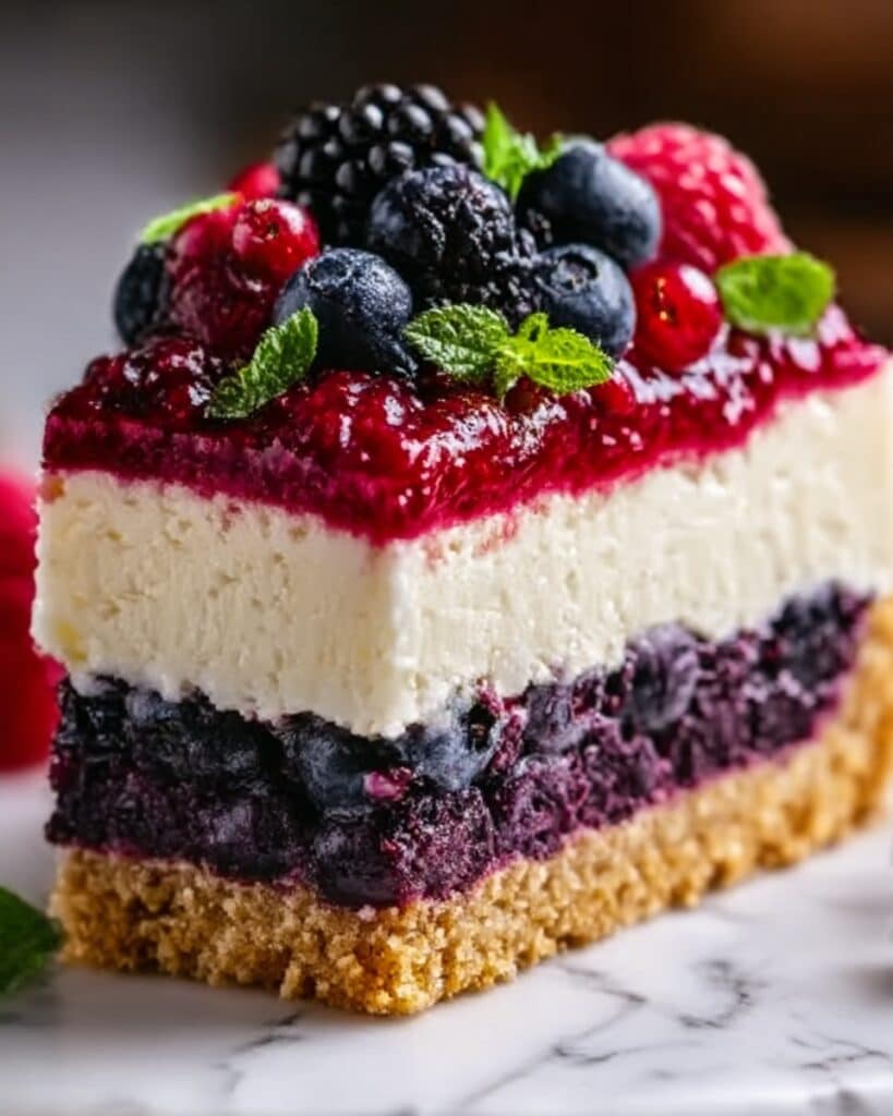 Summer Berry Cake Recipe