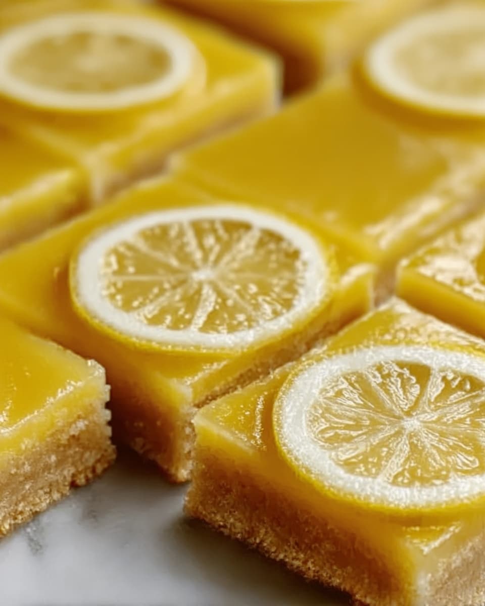 Lemon Delight Bars Recipe - Recipe Image
