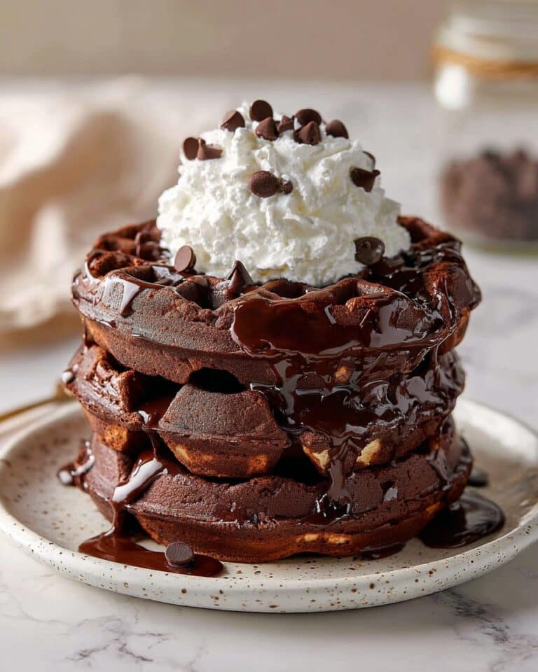 Brownie Waffles Recipe