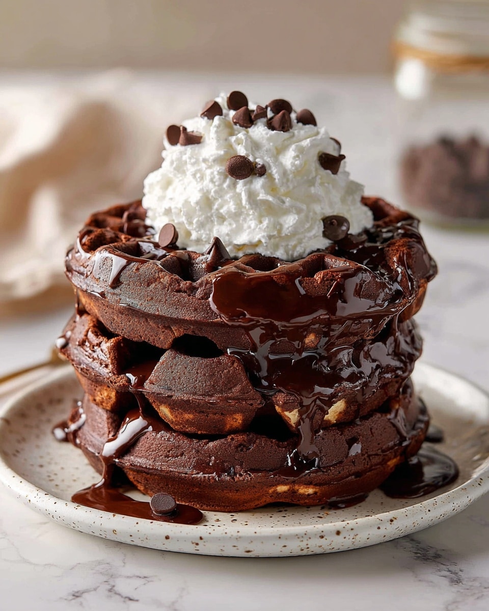 Brownie Waffles Recipe
