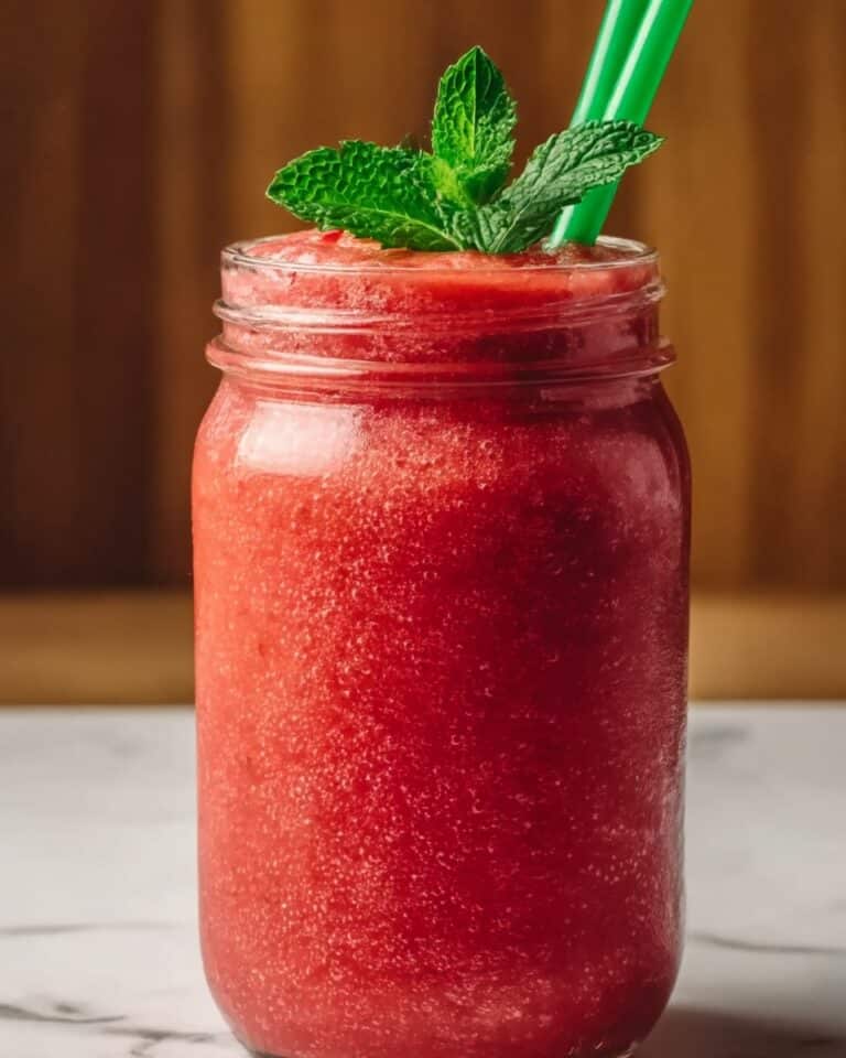 Watermelon Strawberry Smoothie Recipe