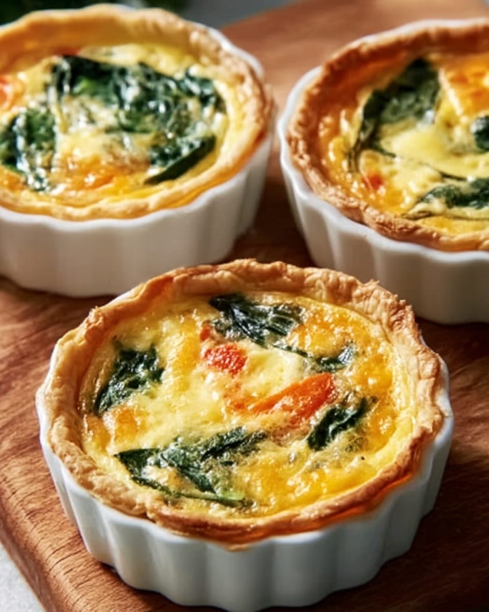 Mini Veggie Quiches: Easy Recipe for a Tasty Snack! Recipe - Recipe Image