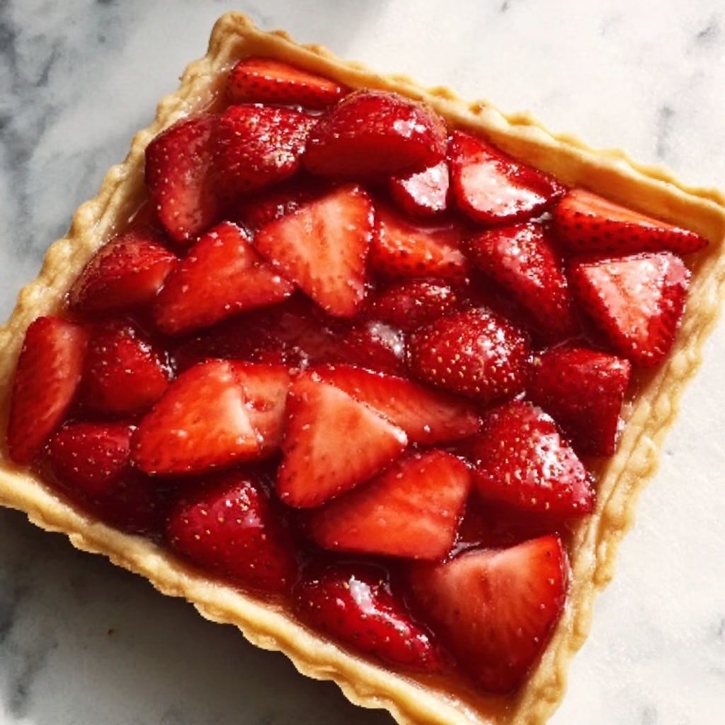 Easy Strawberry Slab Pie Recipe