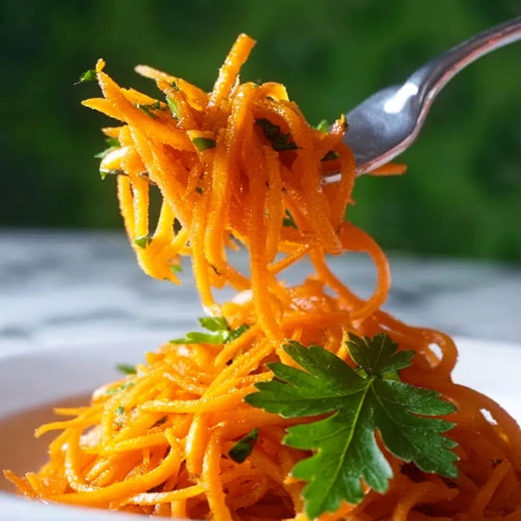 Spicy Korean Carrots Recipe - Recipe Image