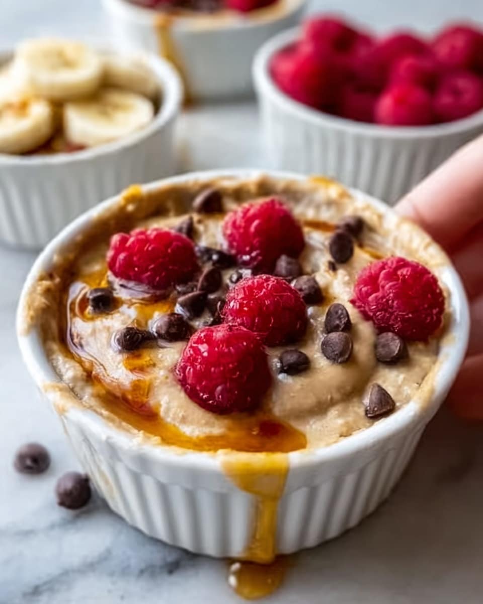 Baked Protein Pancake Bowls Recipe