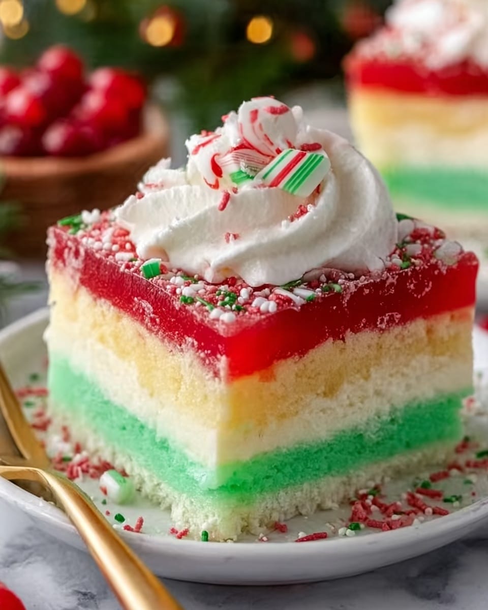 Holiday-Inspired Poke Cake Recipe - Recipe Image