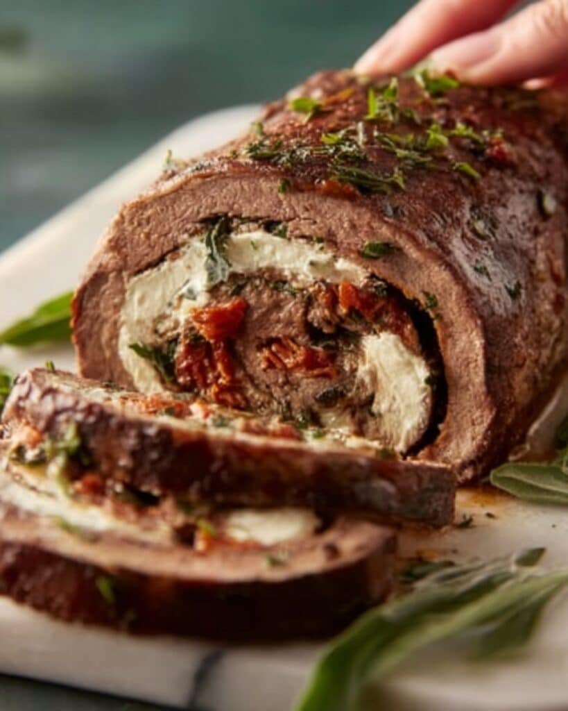 Italian Stuffed Flank Steak Recipe