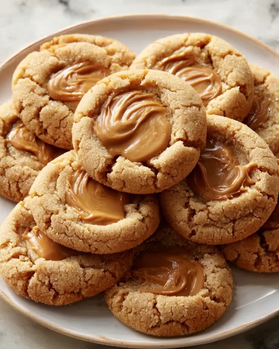 Thick and Chewy Peanut Butter Cookies Recipe - Recipe Image
