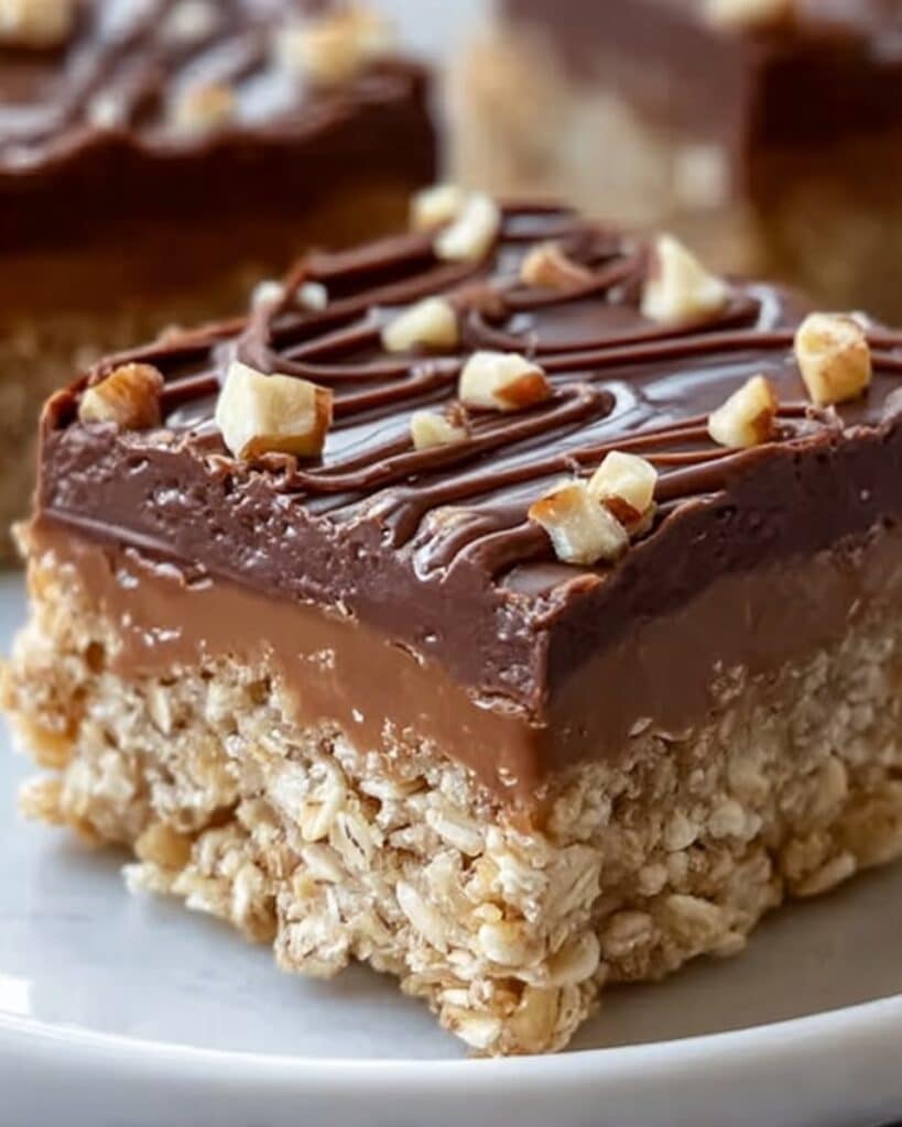 Best No-Bake Chocolate Oatmeal Bars Recipe