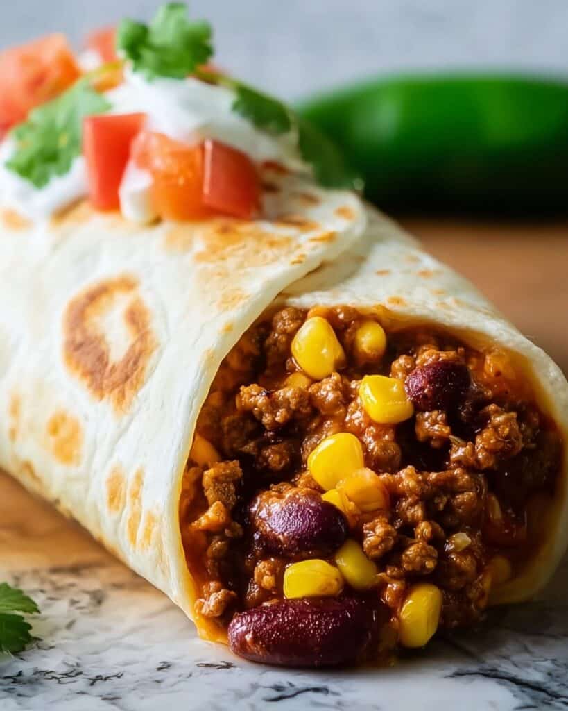 Copycat Chili Cheese Burrito Recipe