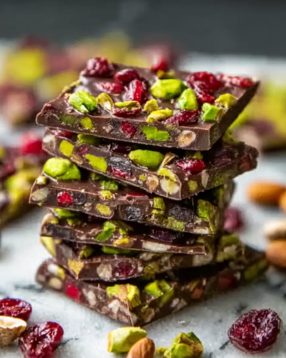 Delightful Pistachio Cranberry Bark Recipe - Recipe Image