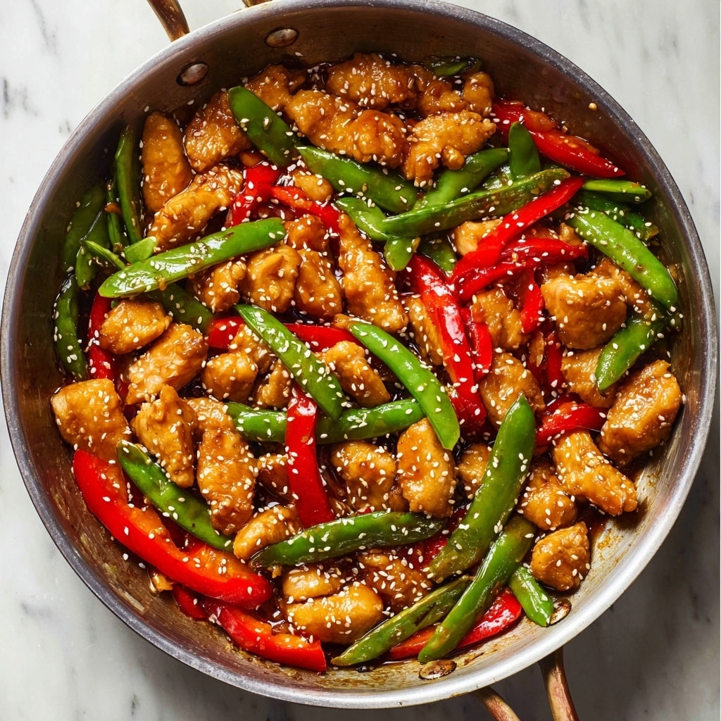 Honey Garlic Chicken Stir Fry Recipe - Recipe Image
