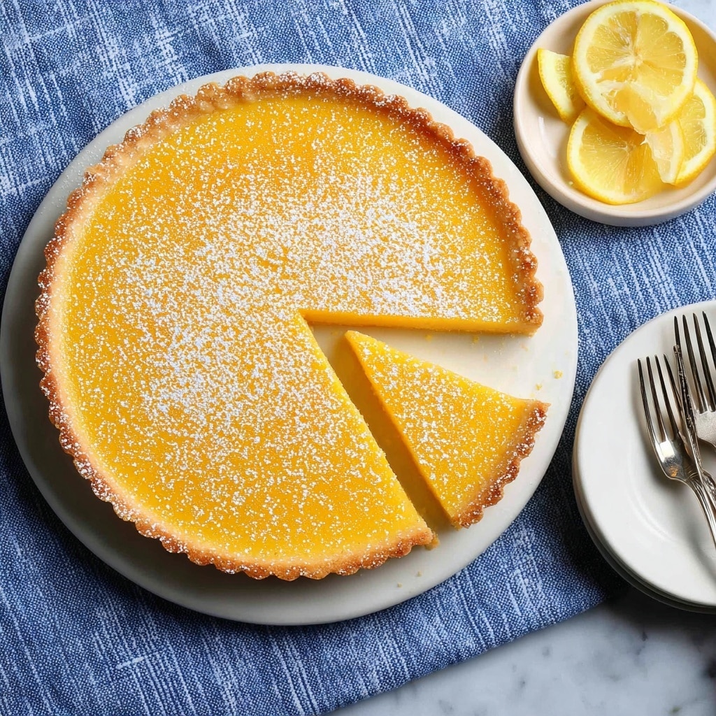 Classic Lemon Tart Recipe - Recipe Image