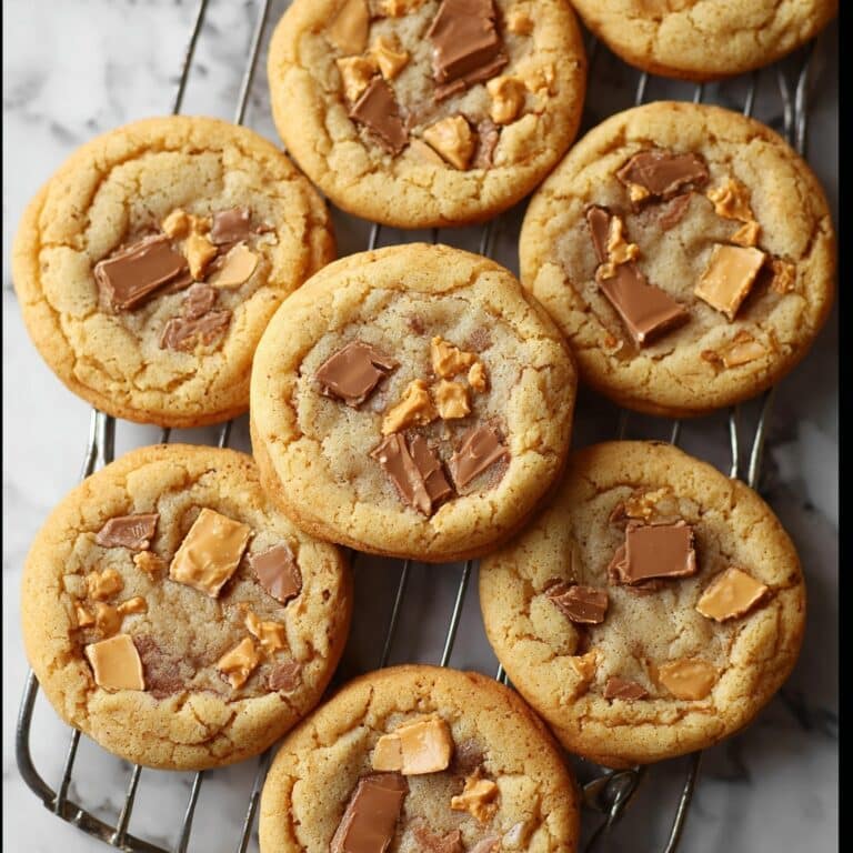 Peanut Butter Butterfinger Cookies Recipe