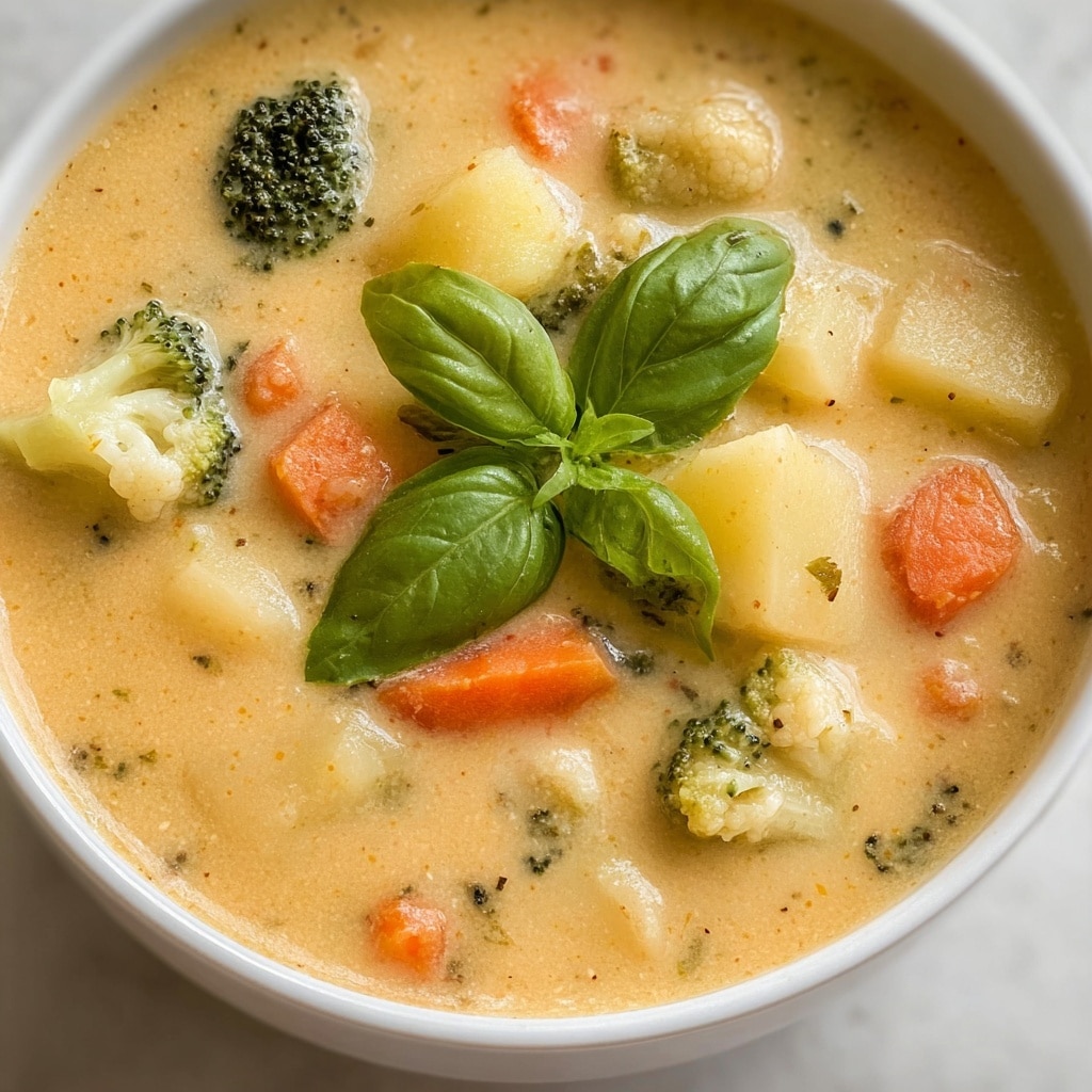 Easy Cheesy Vegetable Chowder Recipe - Recipe Image