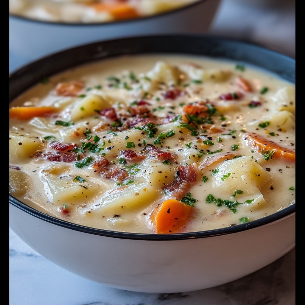 Best Homemade Potato Soup Recipe - Recipe Image