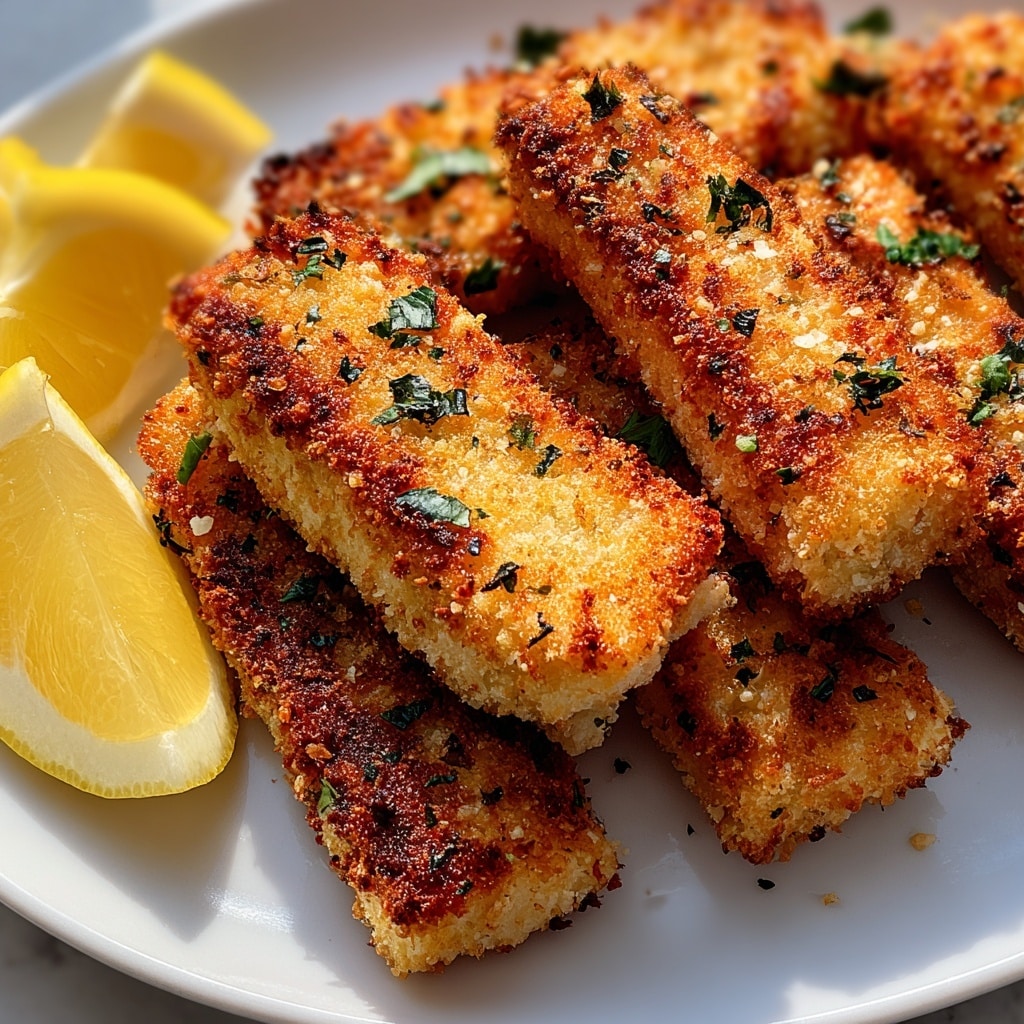 Lemon Garlic Parmesan Chicken Tenders Recipe - Recipe Image