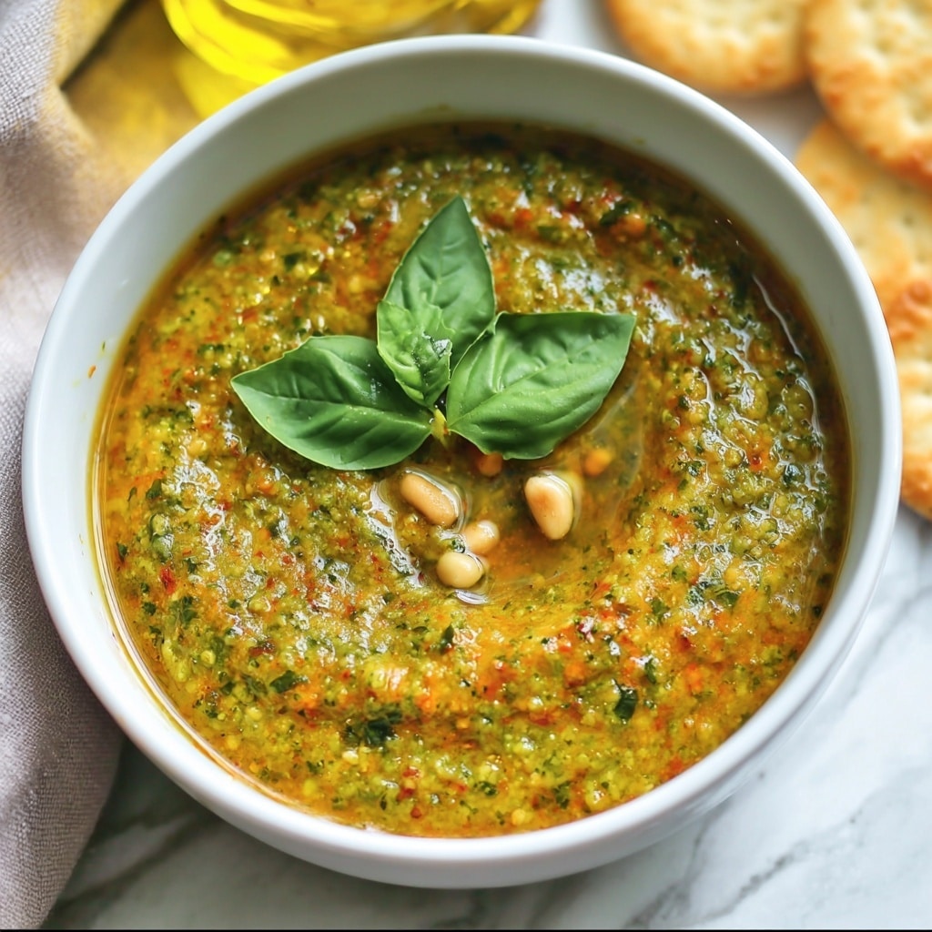 Roasted Red Pepper Pesto Recipe - Recipe Image