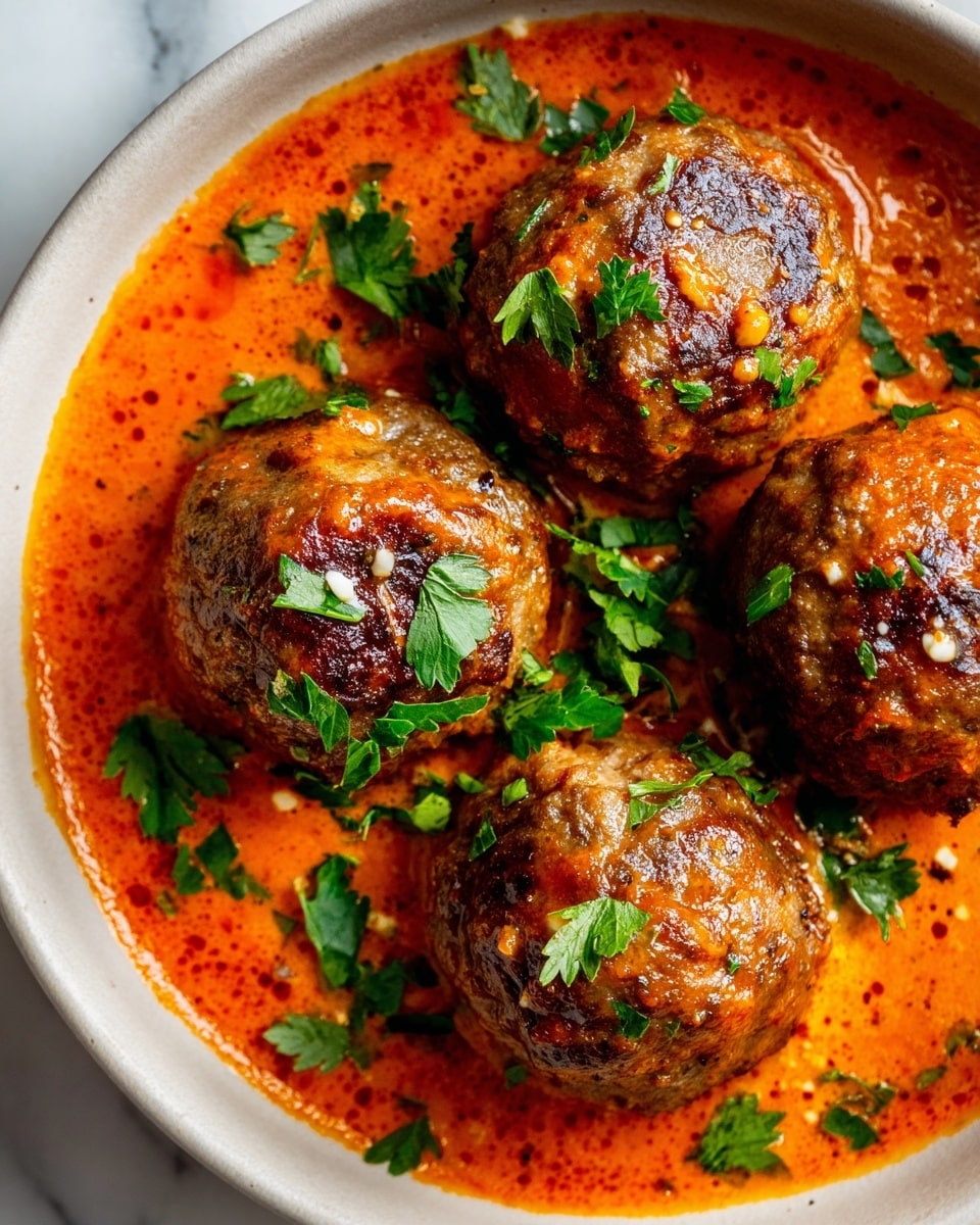 Turkey Meatballs in Pumpkin Sage Sauce Recipe - Recipe Image