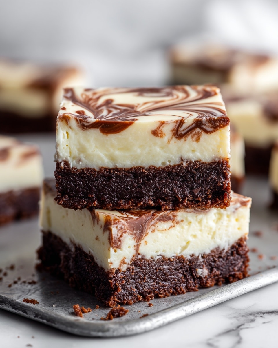 Cheesecake Brownies Recipe - Recipe Image