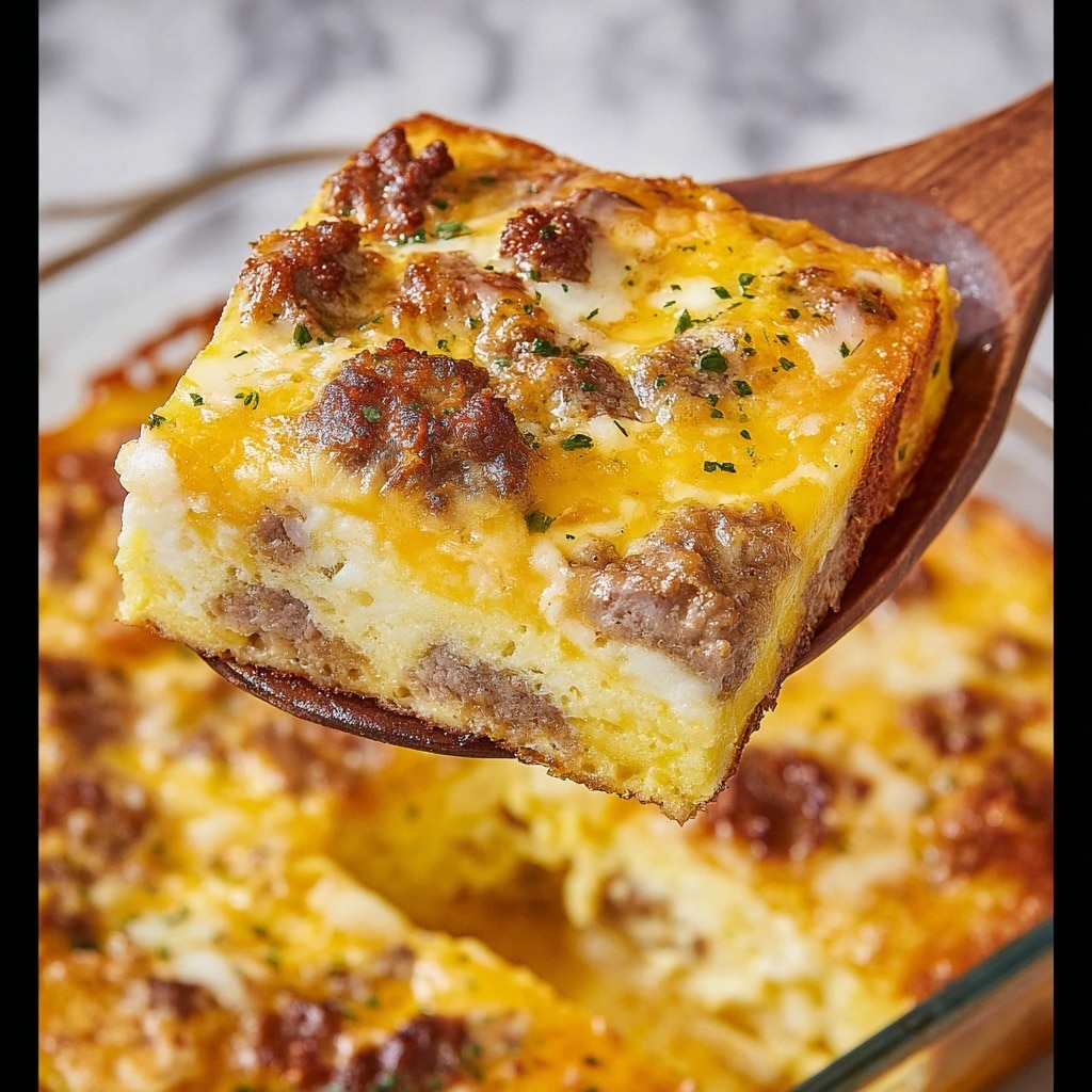 Sausage Egg Casserole Recipe - Recipe Image