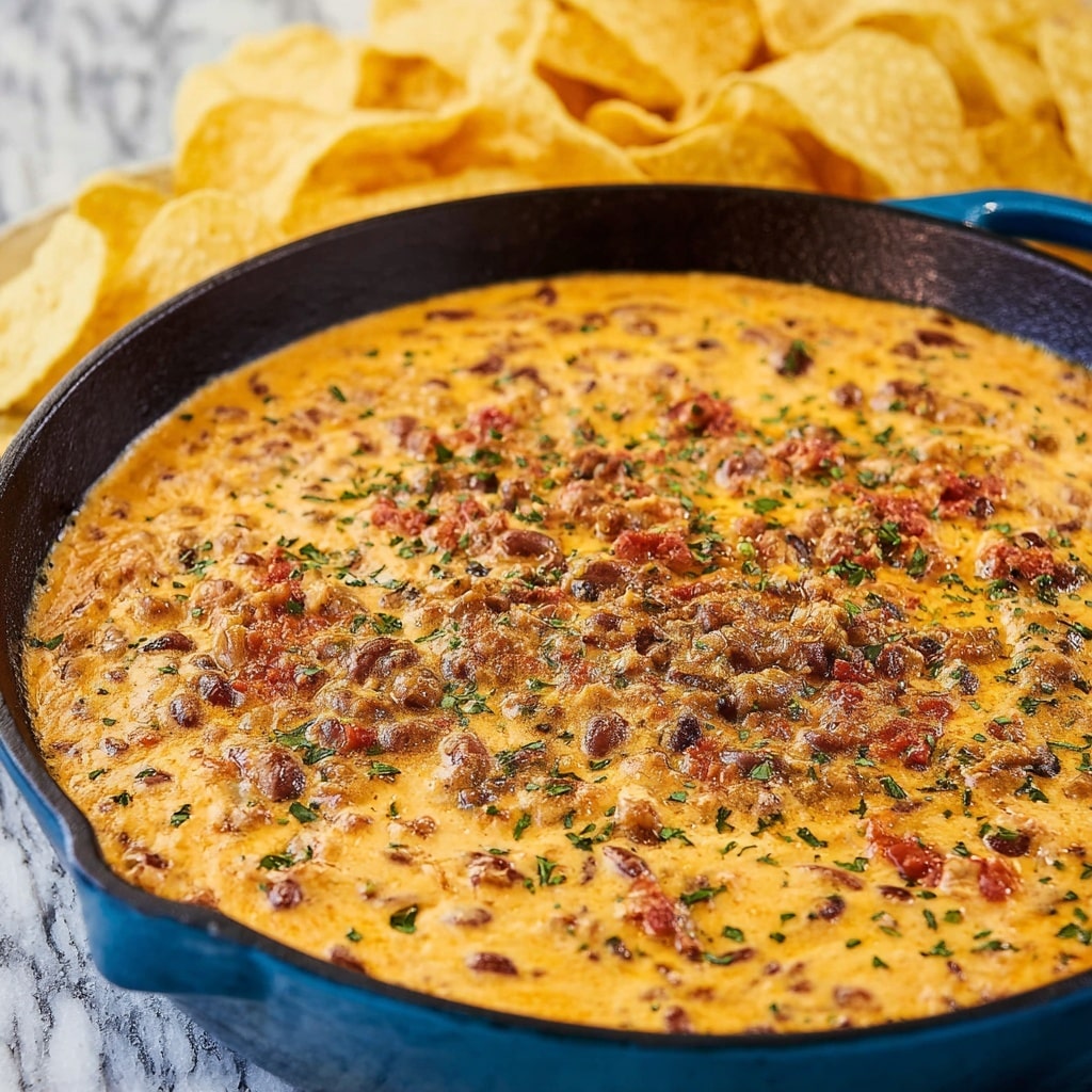 Hot Sausage Black-Eyed Pea Dip Recipe - Recipe Image