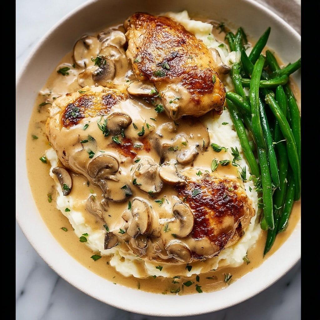 Creamy Garlic Chicken Recipe - Recipe Image