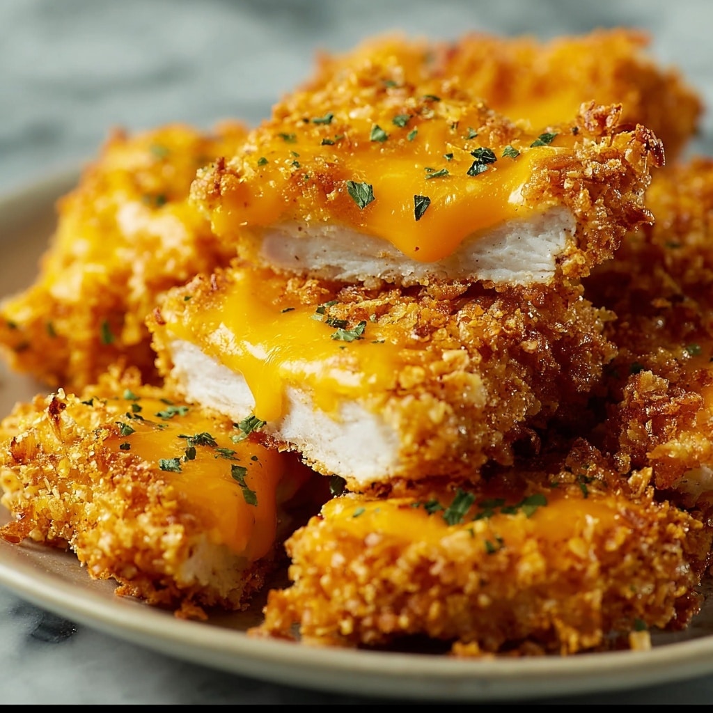 Crispy Cheddar Chicken Recipe - Recipe Image