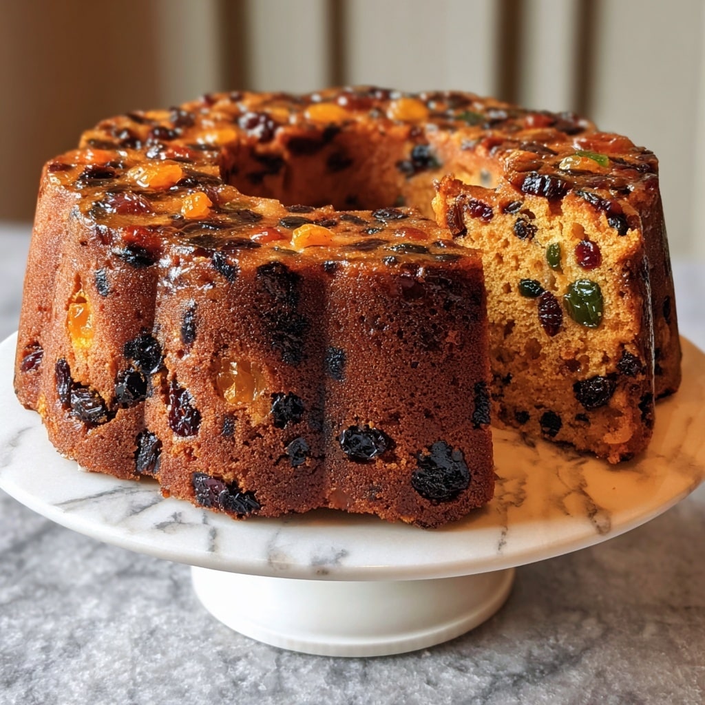 German Fruit Cake Recipe - Recipe Image
